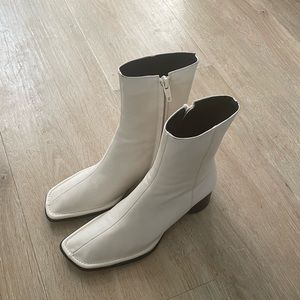 Shop Peche White Maryam Boots